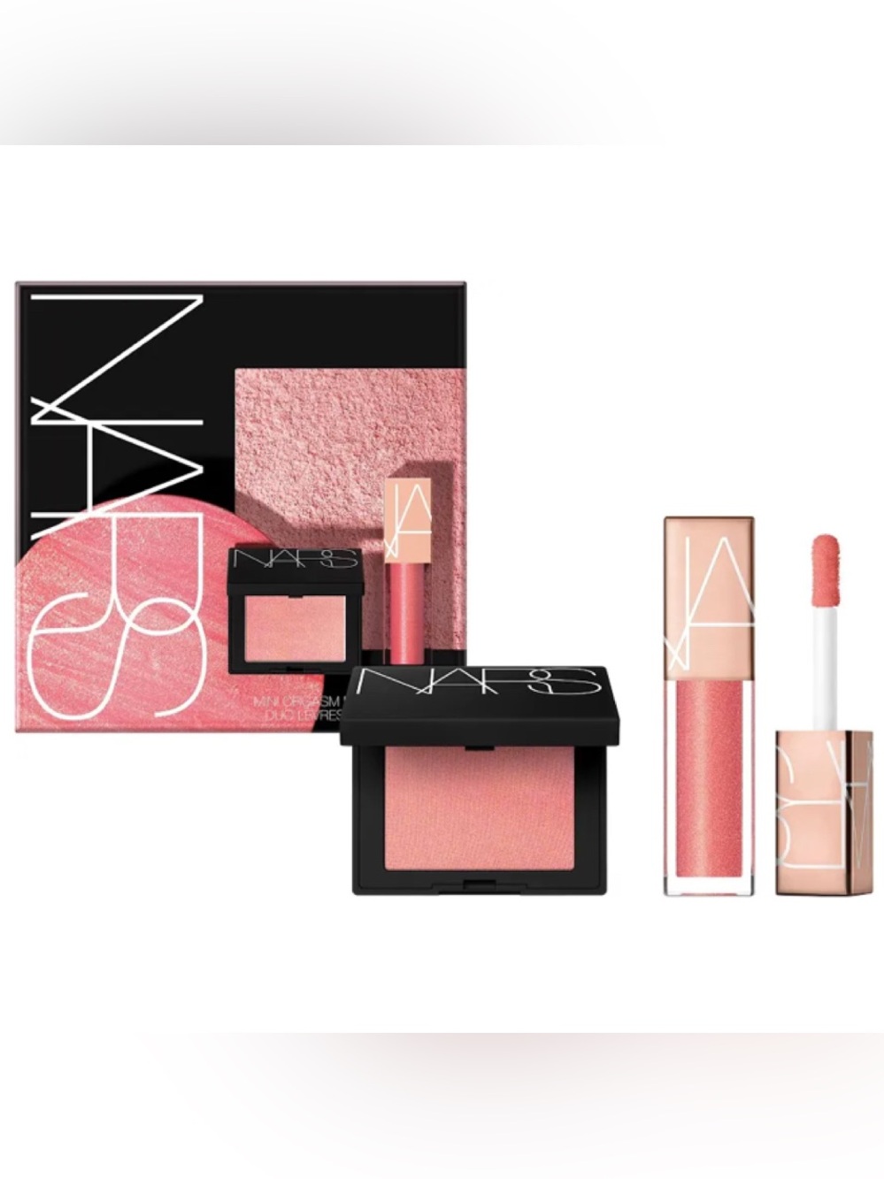 NARS LIMITED EDITION MINI ORGASM BLUSH &  LIP DUO